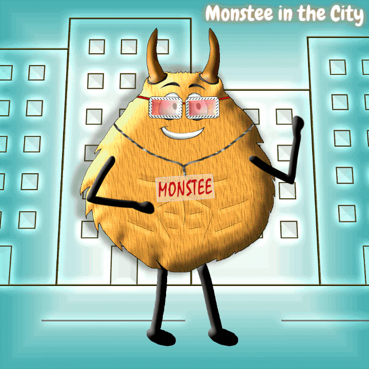 Monstee in the City ‘set’